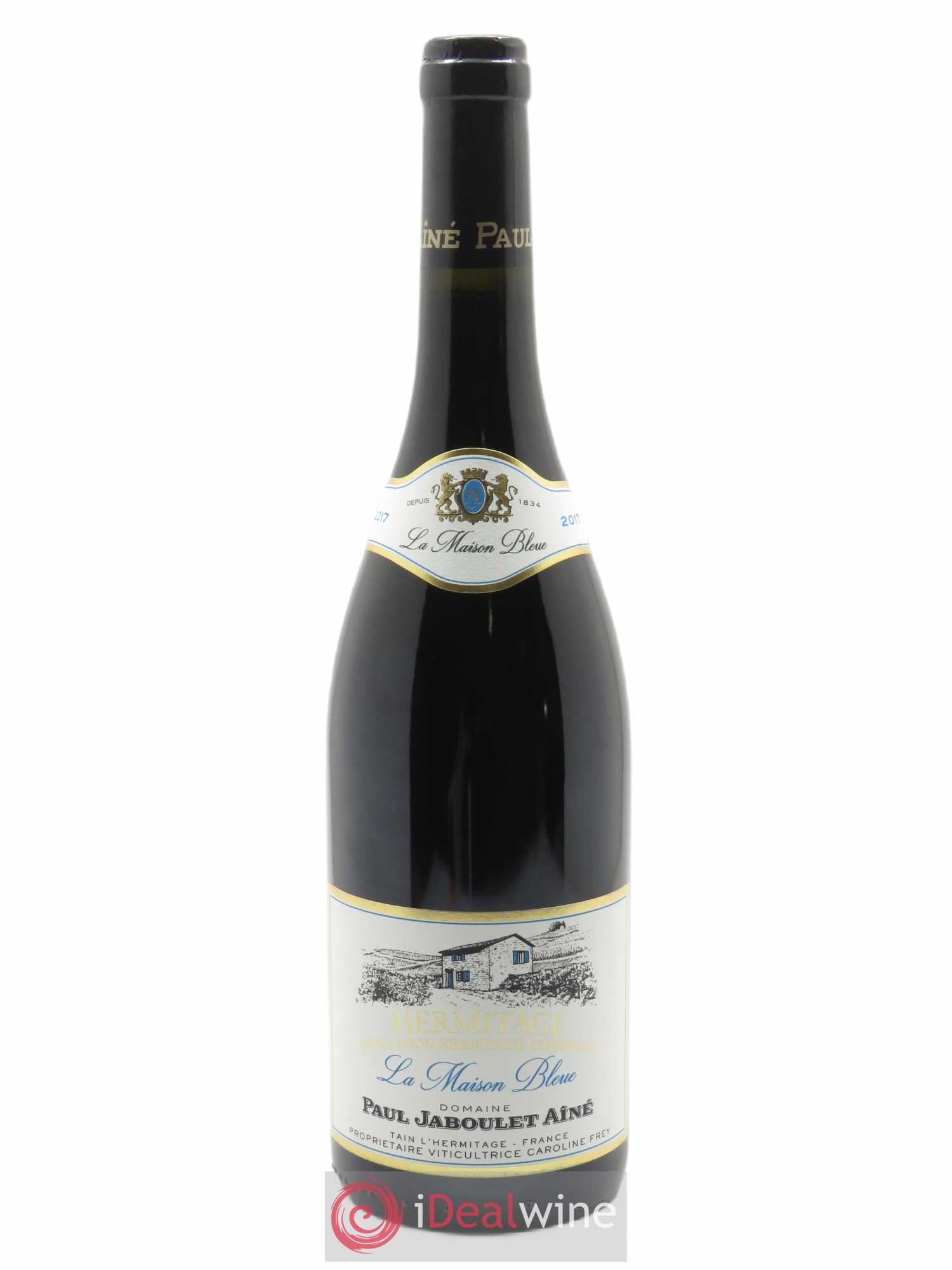 Hermitage La Maison Bleue Paul Jaboulet Ainé  2017 - Lot de 1 Bouteille