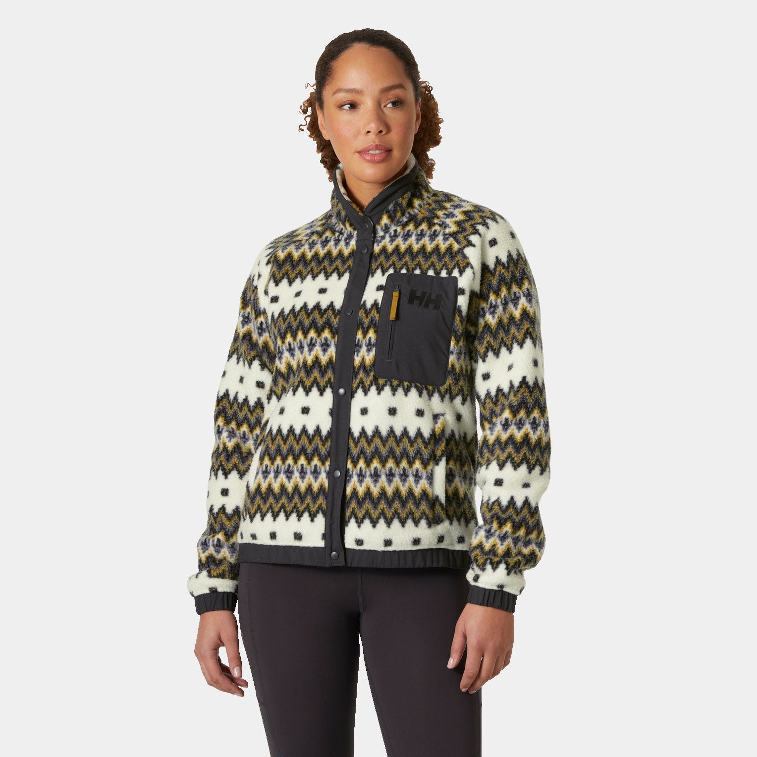 Women's Imperial Printed Pile Snap