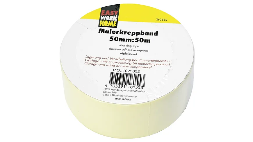 EASY WORK Malerkreppband 50 m
