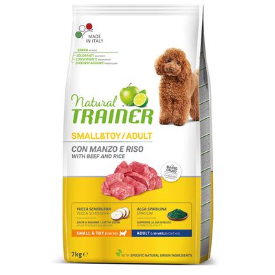 Trainer Dog Natural ADULT MINI mit Rind & Reis