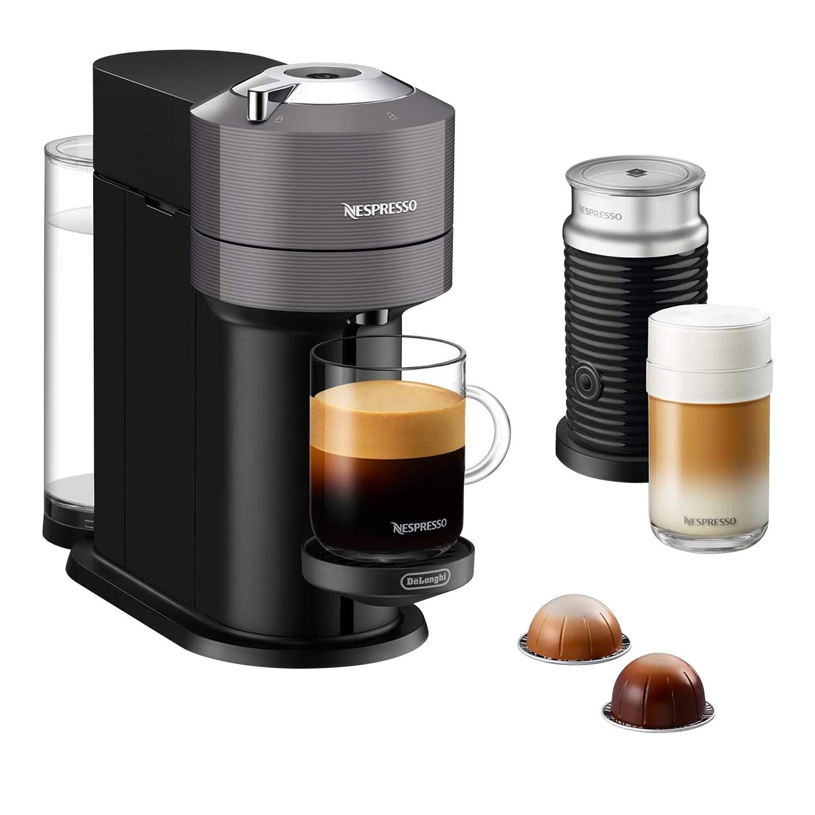 De'Longhi Kapselmaschine ENV120.GYAE VertuoNext Basic Nespressoautomat
