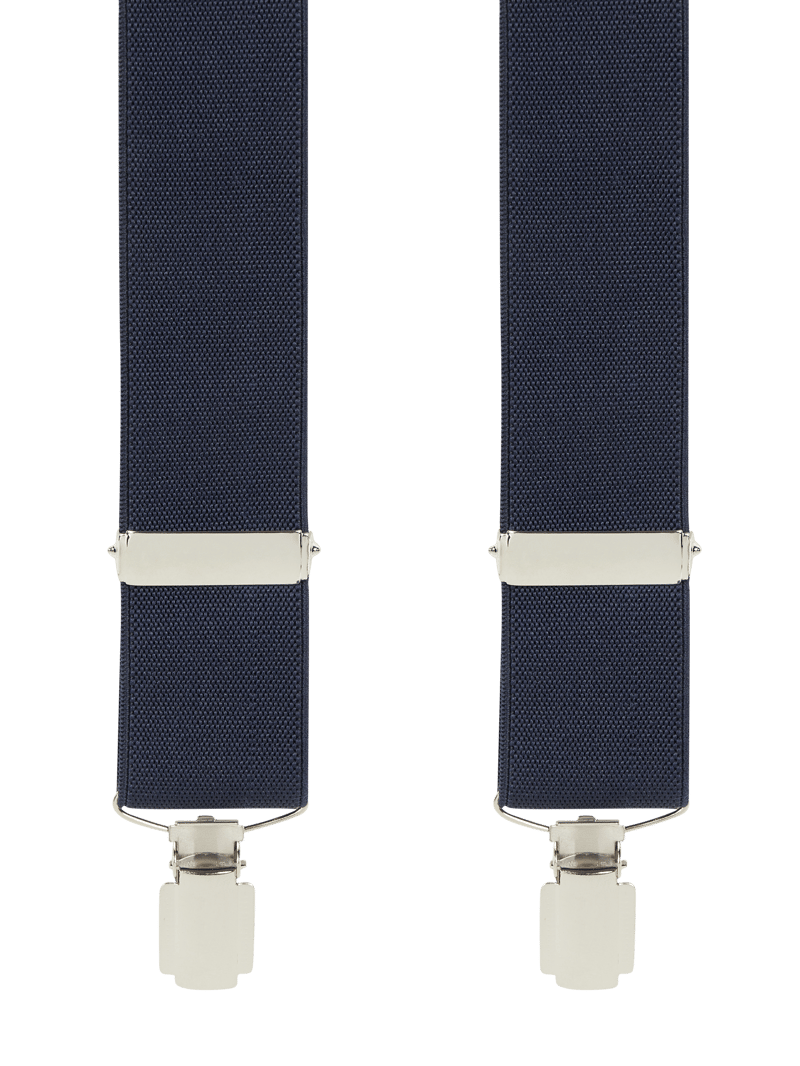 Hosenträger in X-Form in marineblau