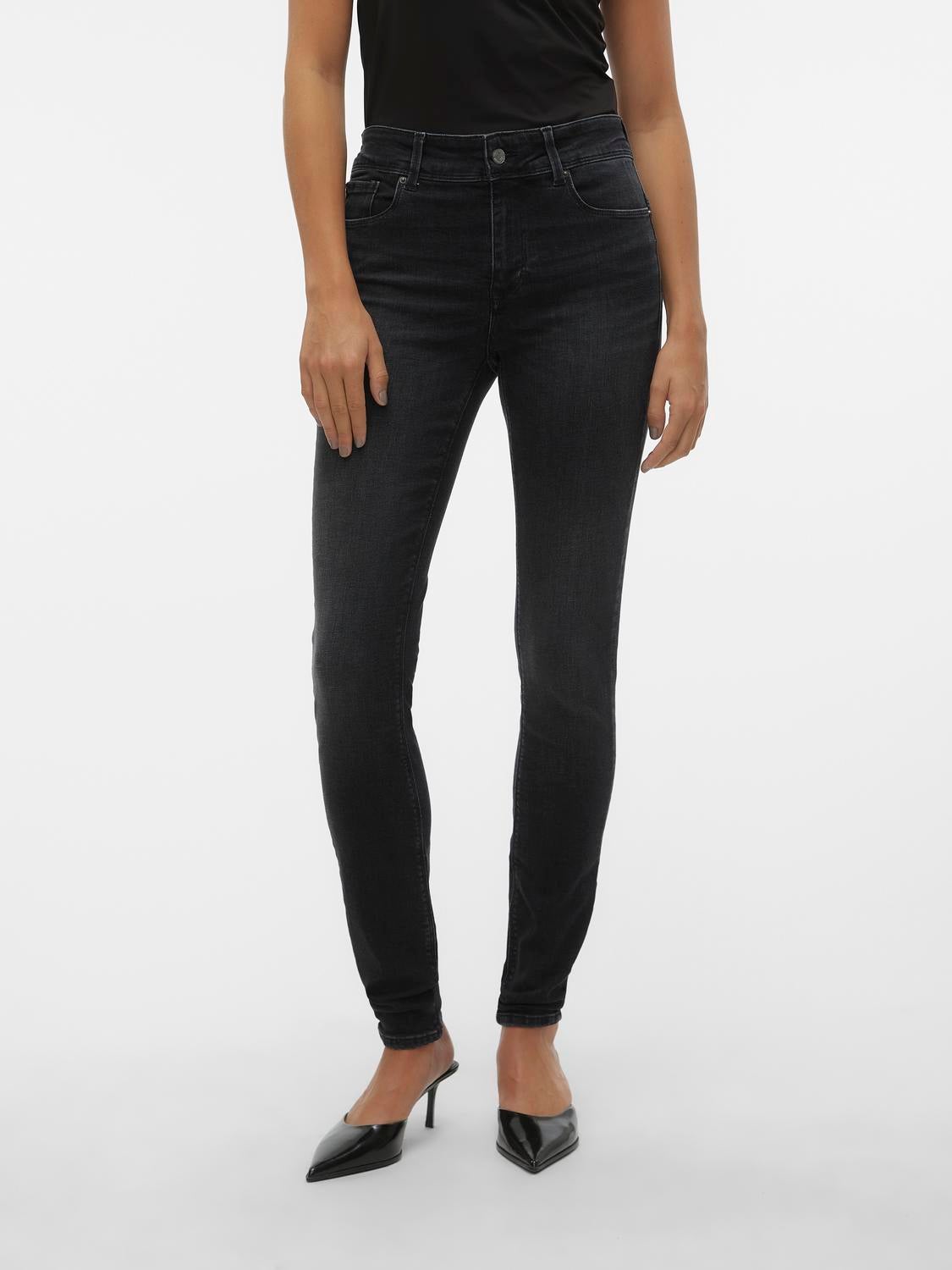 VMEMBRACE Mid Rise Skinny Fit Jeans