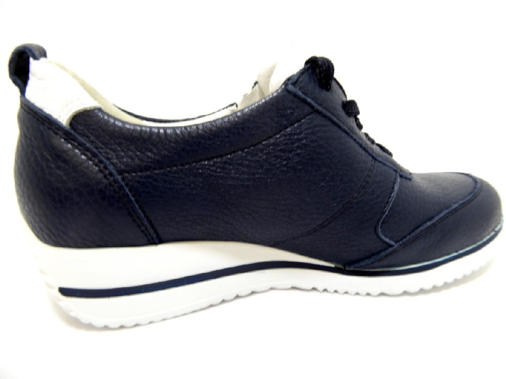 WALDLÄUFER Freizeit Schnürer blau