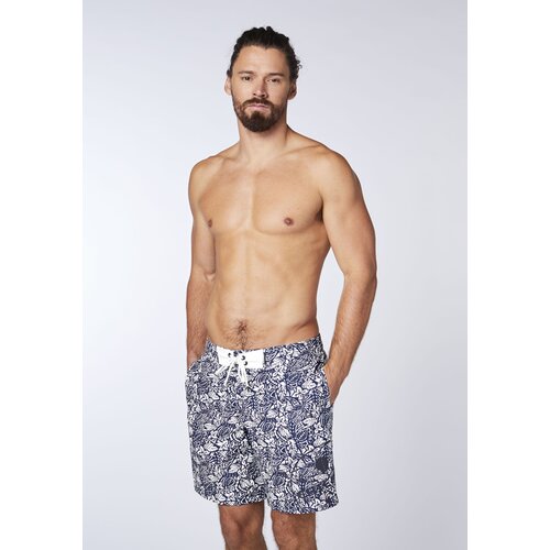 BADESHORTS MIT ZWEI SEITENTASCHEN