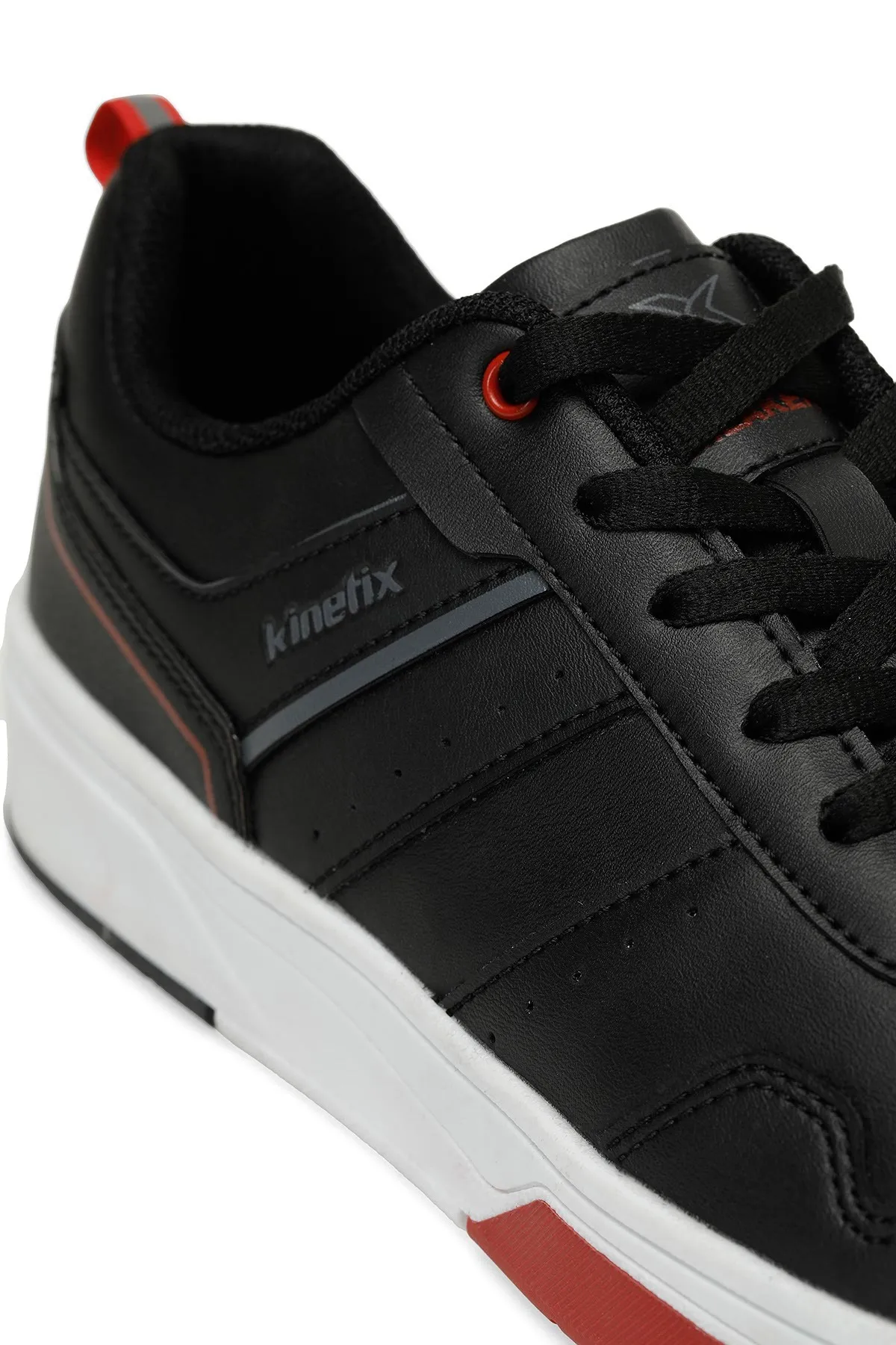 Kinetix  PANZO PU 4FX Schwarze Sneaker für Herren