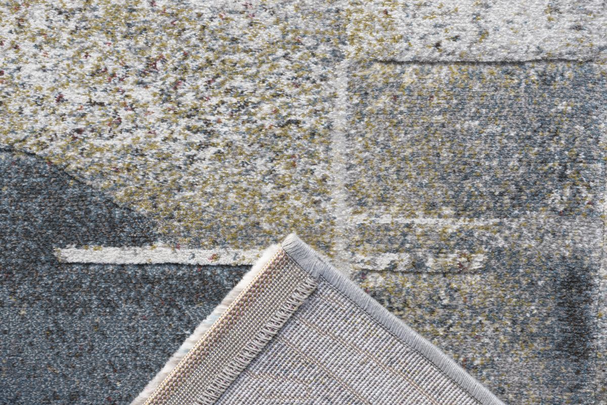 Webteppich Exellenza Creme-Beige-Rostbraun 80 x 150 cm