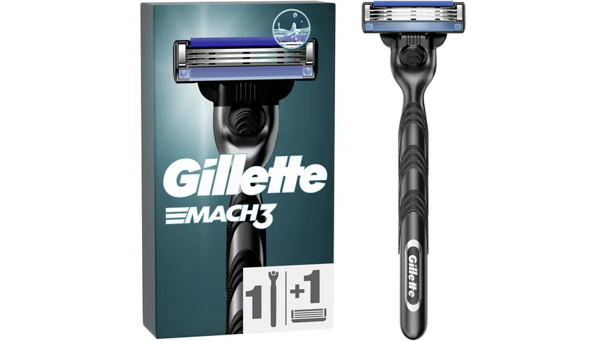 Gillette MACH3 Rasierer mit 1ner Klinge