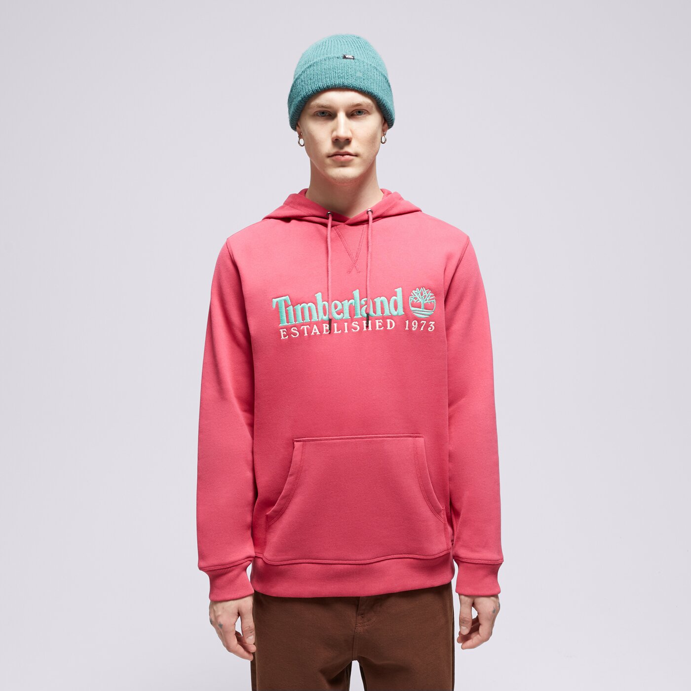 TIMBERLAND HOODIE LS 50TH ANNIVERSARY EST. 1973 Rosa