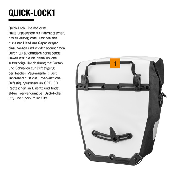 BACK-ROLLER CITY - Fahrradtaschen