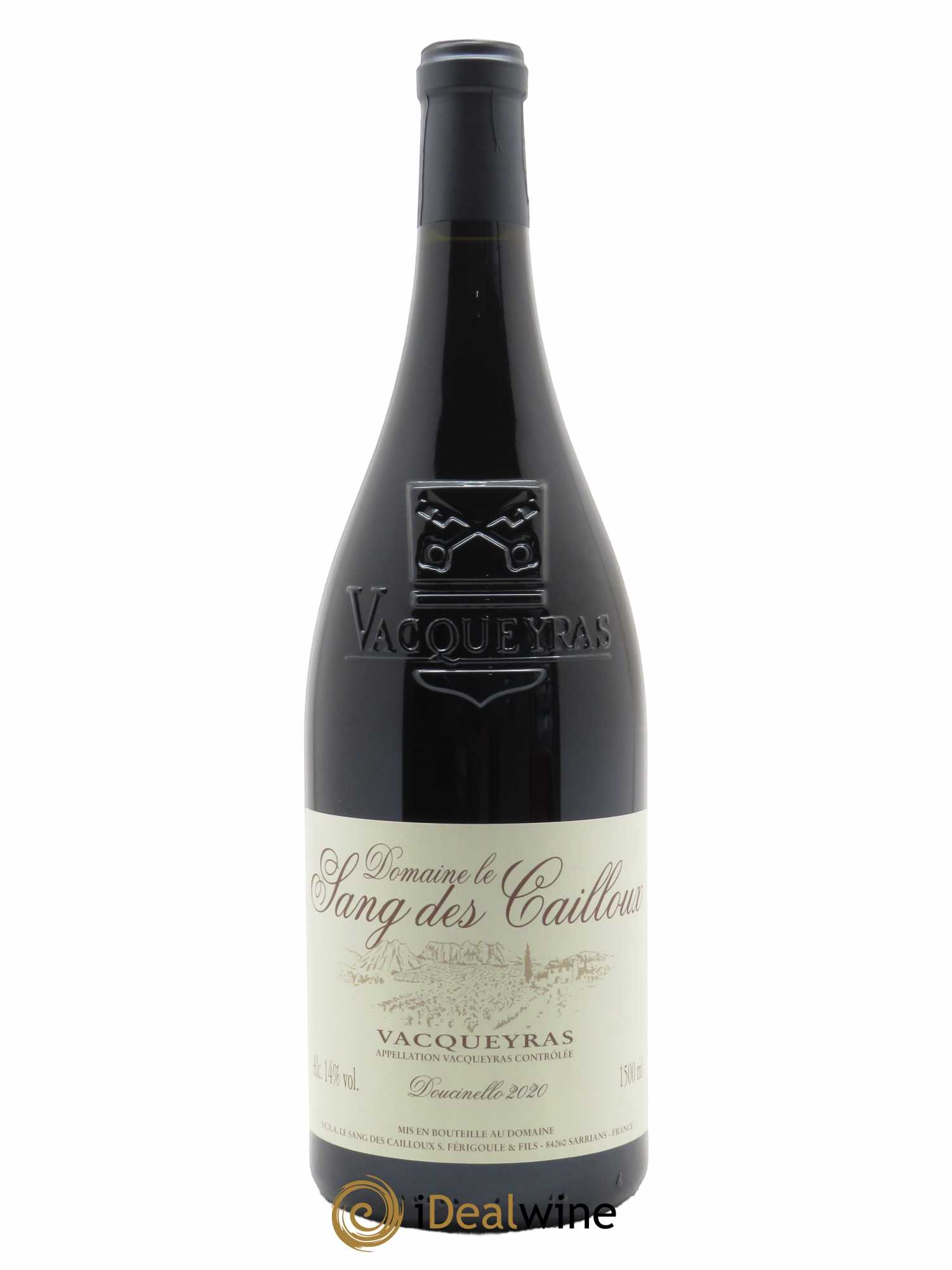 Vacqueyras Doucinello Le Sang des Cailloux  2020 - Lot de 1 Magnum