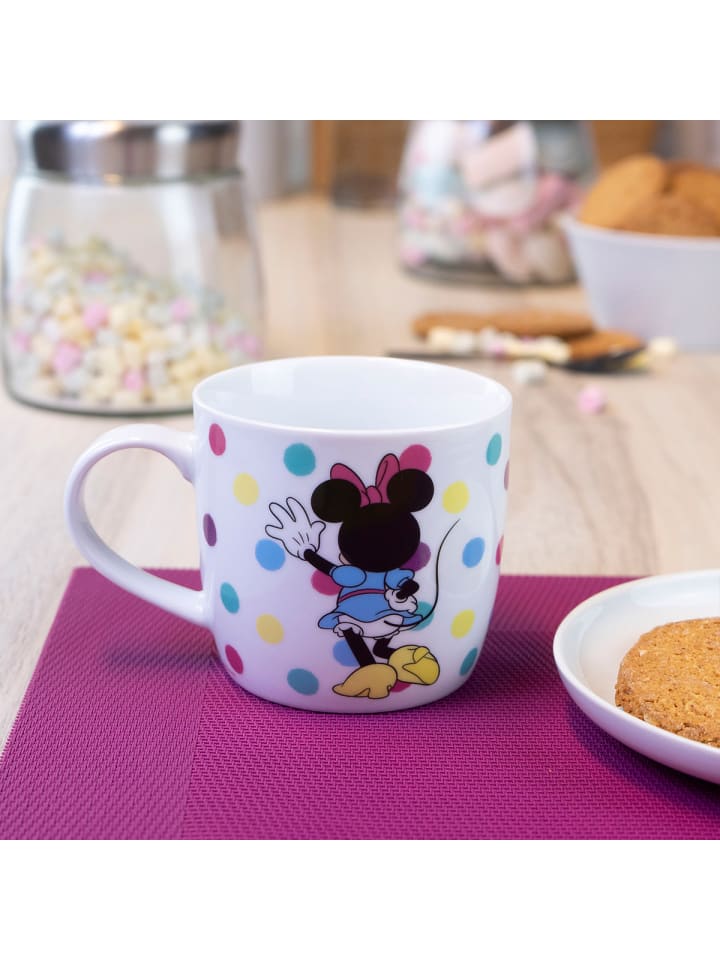 Geda Labels Tasse Mickey & Friends Minnie 300ml  in Weiß - 300 ml günstig kaufen onesize