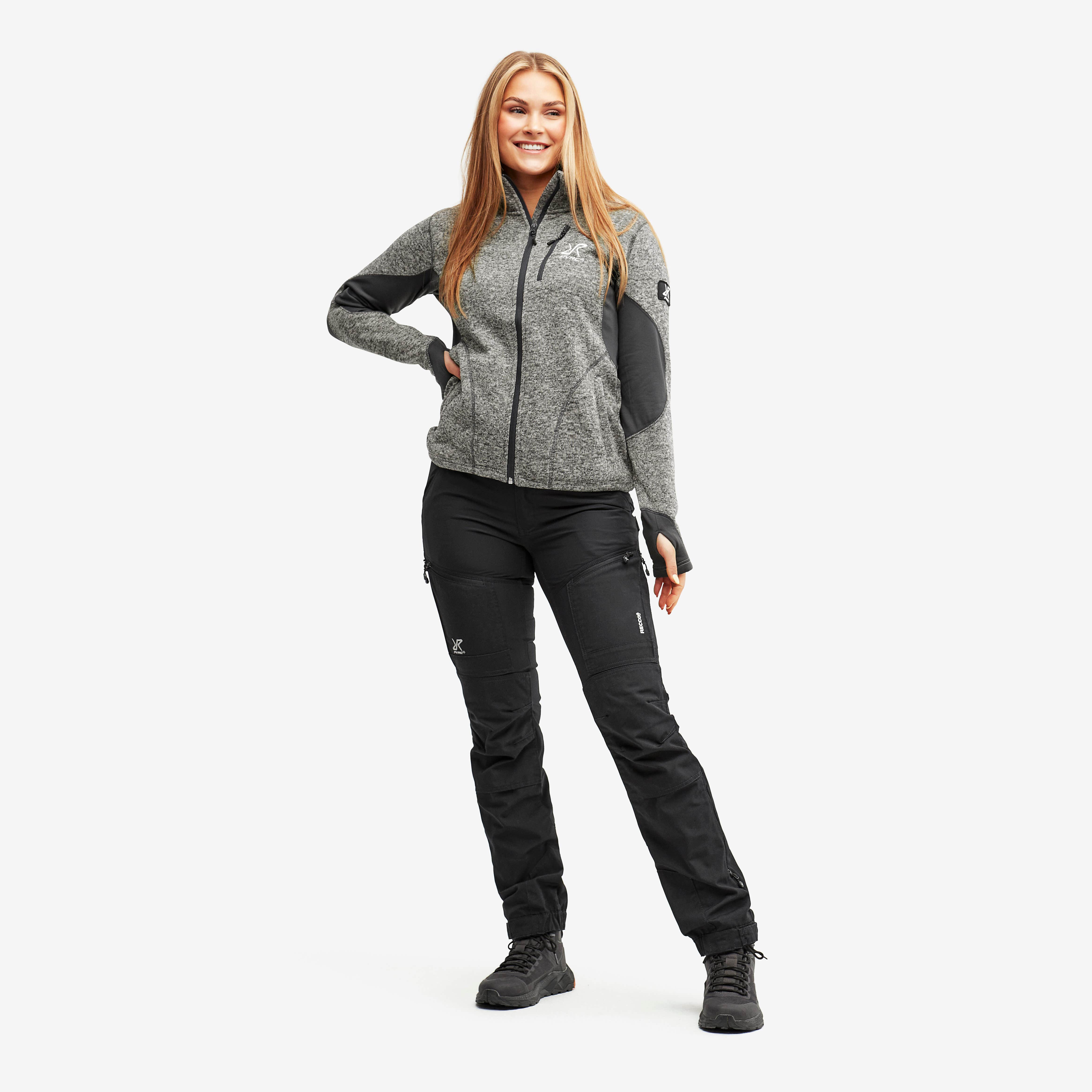 Fusion Fleece Femme Anthracite