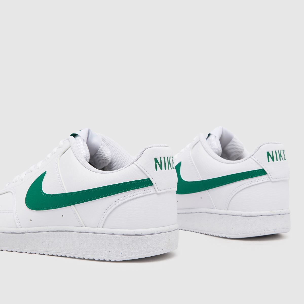 Tenisky Nike Court Vision v bílé a zelené barvě