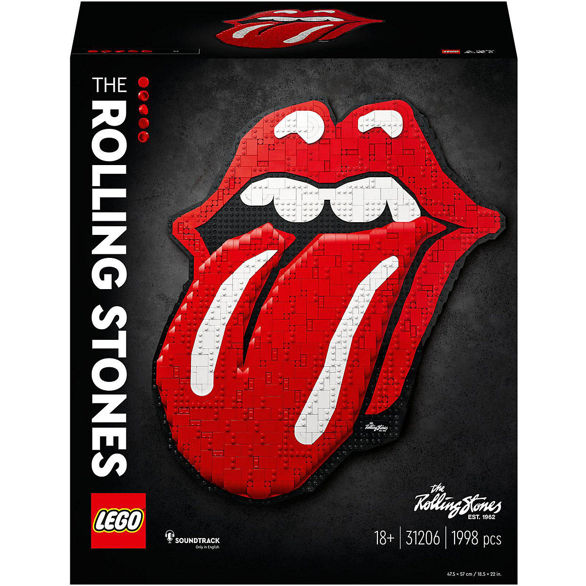 LEGO® Art 31206 The Rolling Stones