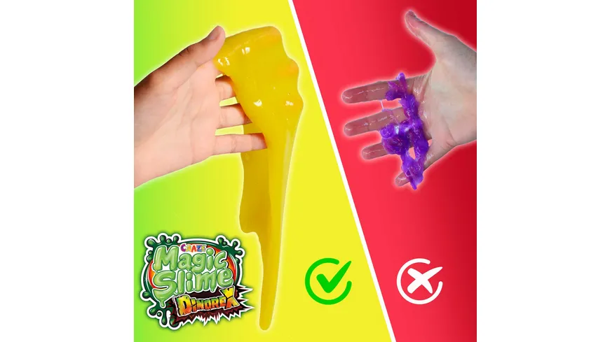 CRAZE - MAGIC SLIME - Surprise Dino 110 ml