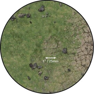Battle Systems - Grassy Fields Gaming Mat 3x3 - Grid