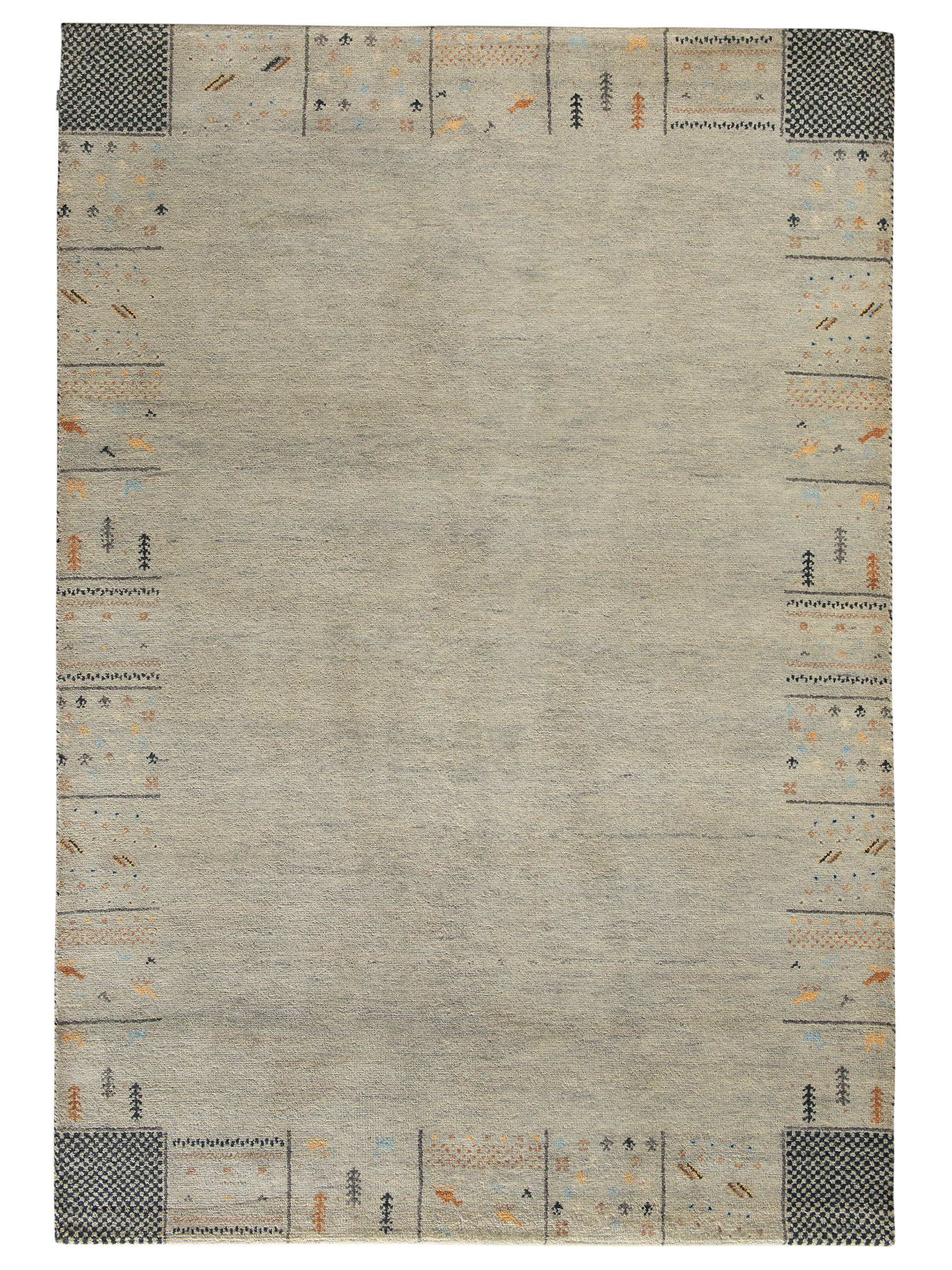 Odisha Gabbeh ca. 170 x 243 cm, Unikat / Einzelstück