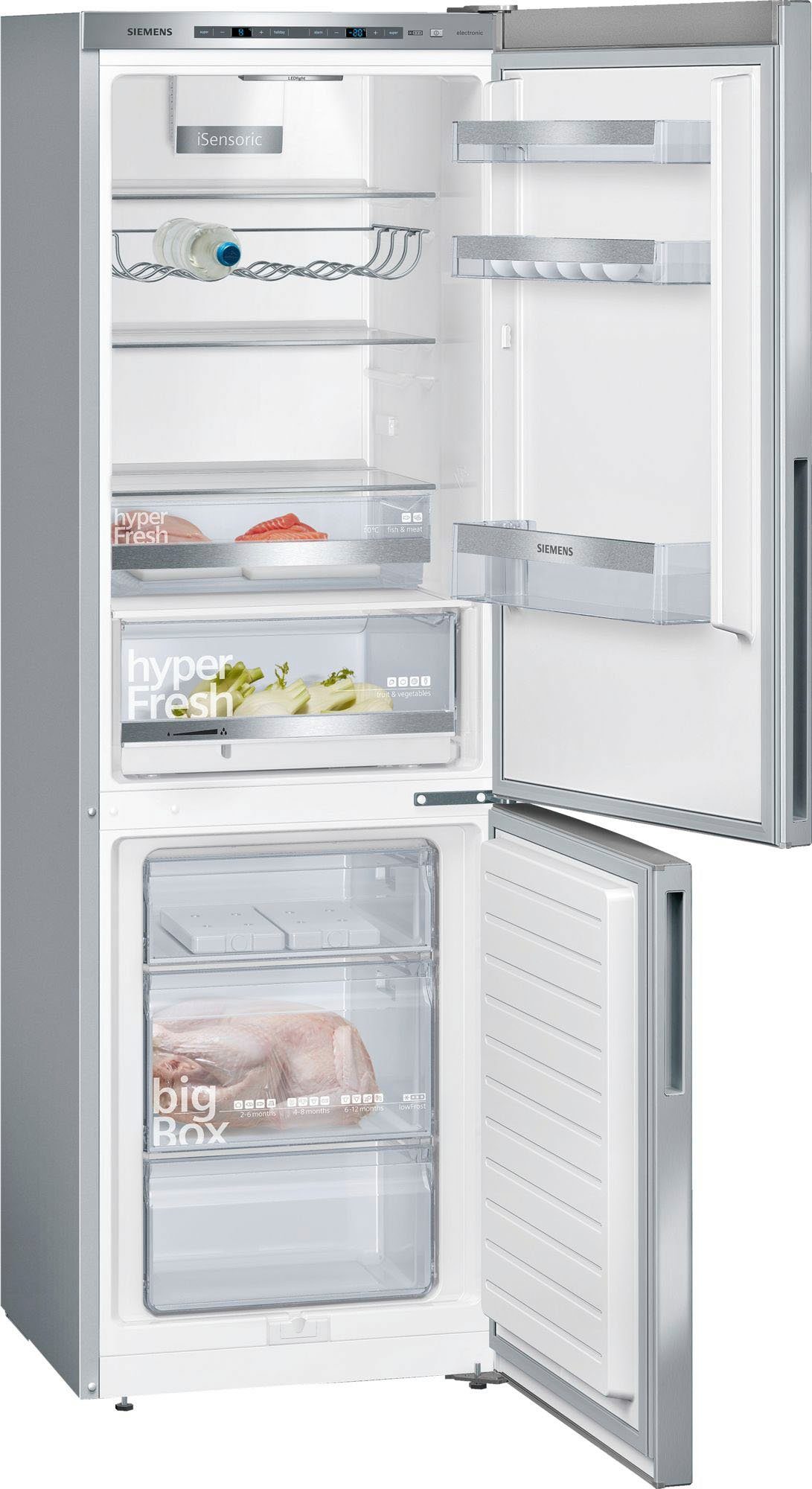SIEMENS Kühl-/Gefrierkombination KG36EALCA, 186 cm hoch, 60 cm breit