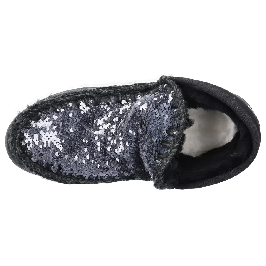 MOU - Snowboots ESKIMO MINI gefüttert - schwarz