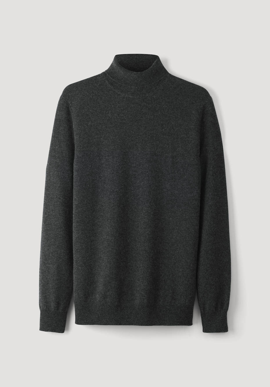 Rollkragen-Pullover aus Schurwolle mit Kaschmir