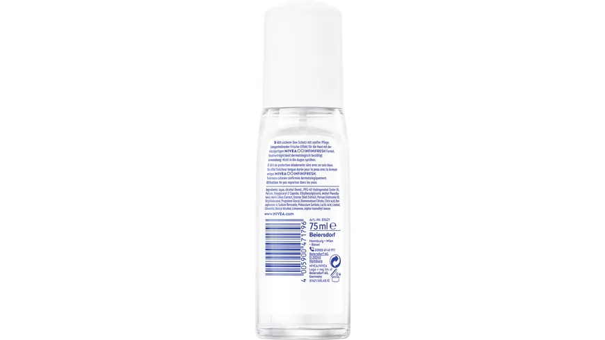 NIVEA Deo Zerstäuber Fresh Natural 75 ml