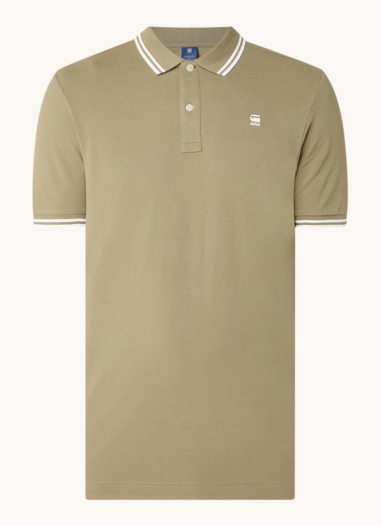 Polokošeľa G-Star RAW Dunda slim fit z bavlneného piké s logom