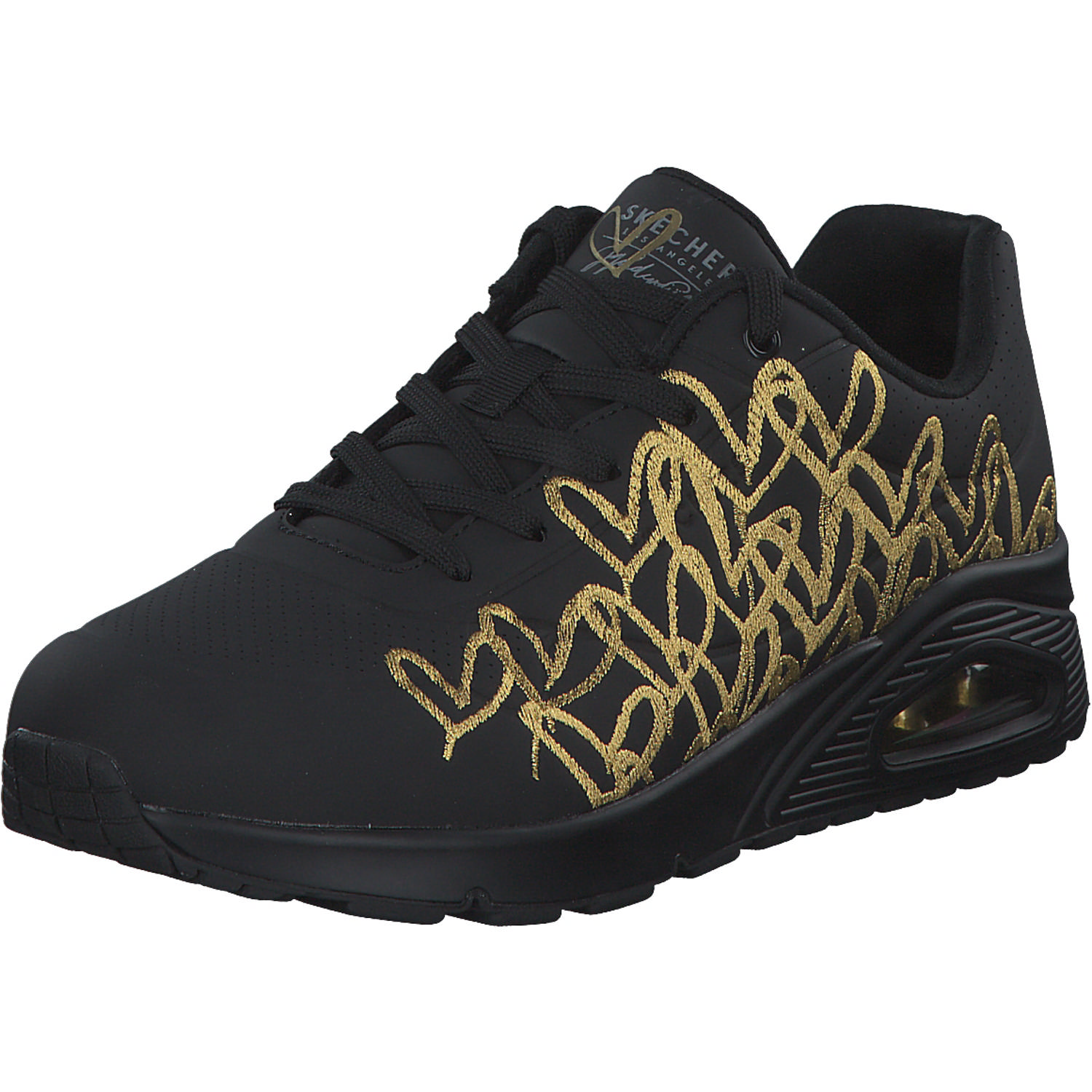 Skechers 177975, Schnürschuhe, Damen, Schwarz