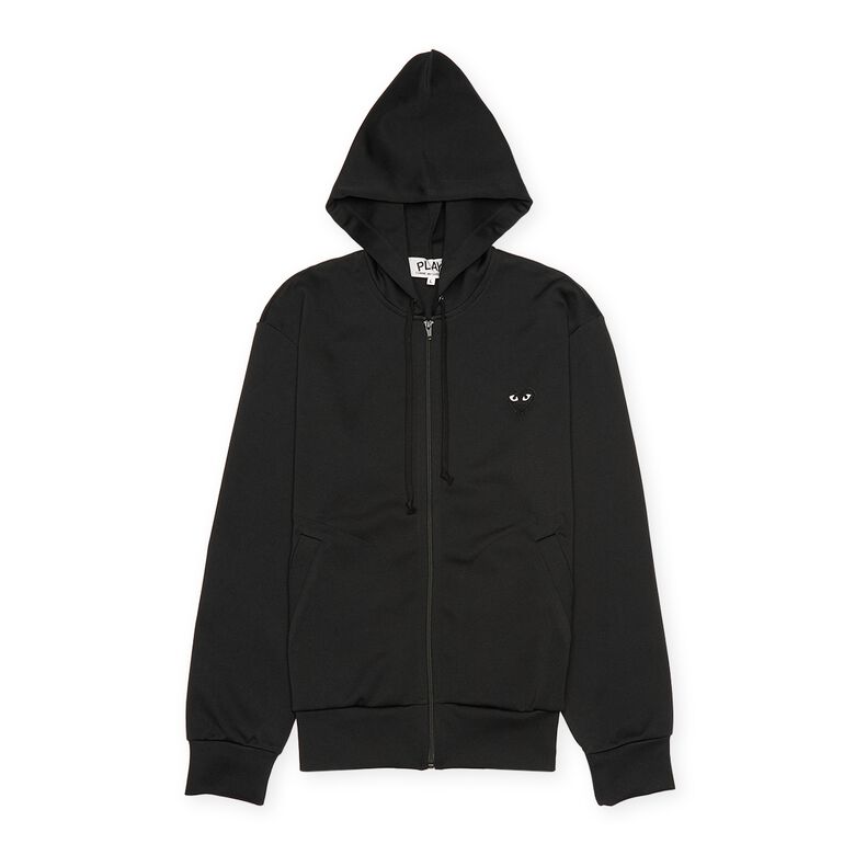 Comme des Garcons Play Play Big Heart Sweatshirt black