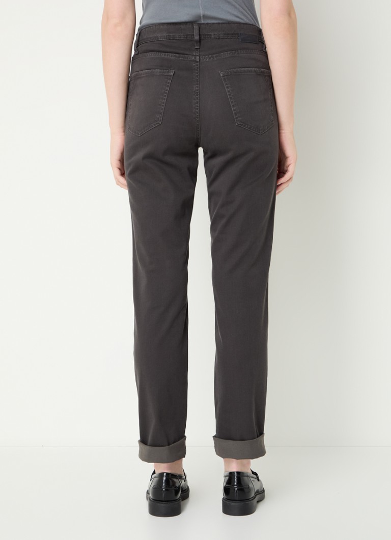 BRAX  Mary mid waist slim fit chino in lyocellblend met stretch