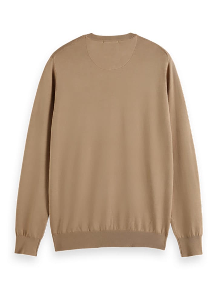 Scotch & Soda Pullover in Hellbraun günstig kaufen