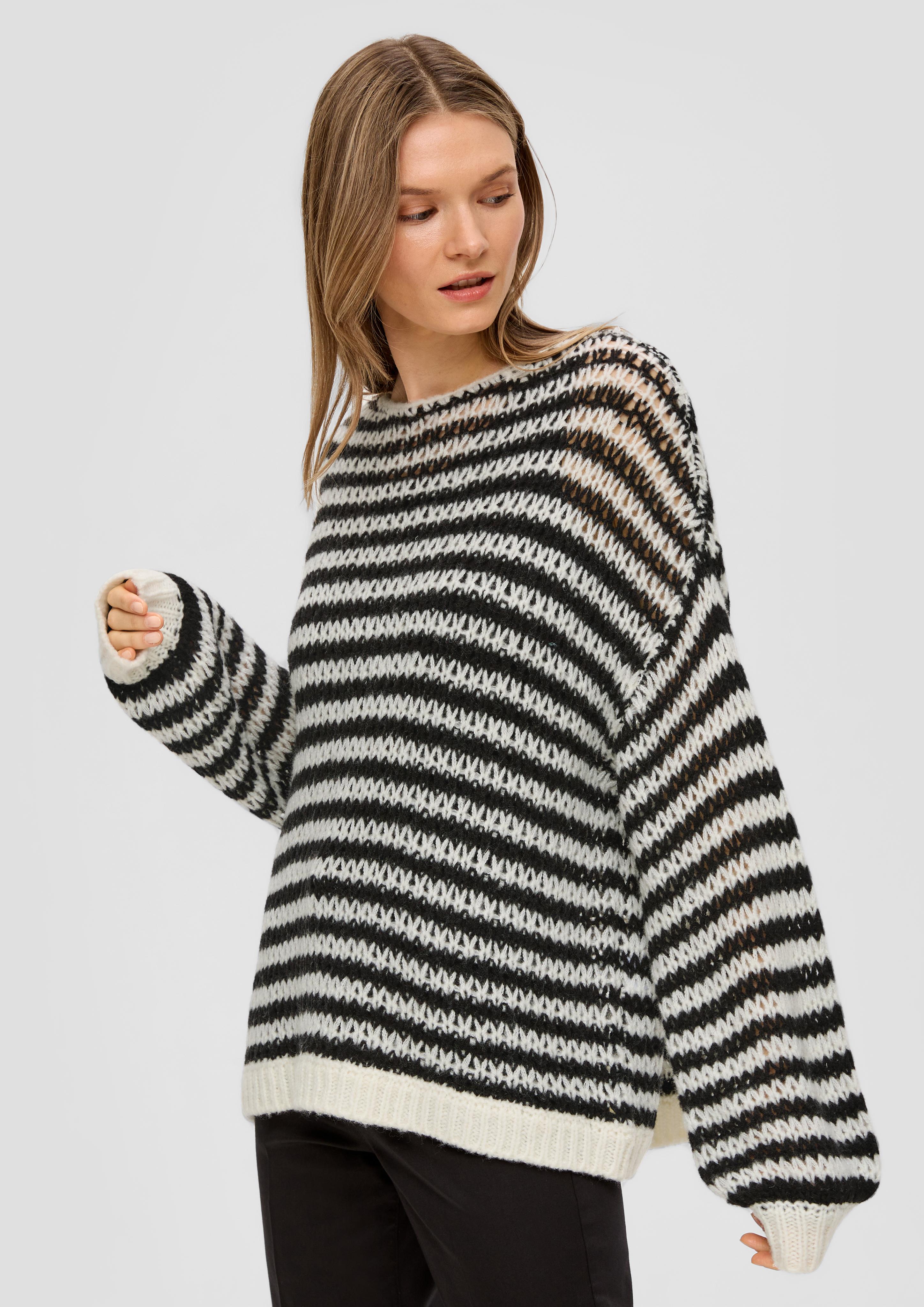 Strickpullover mit Stehkragen  2142245-07X1