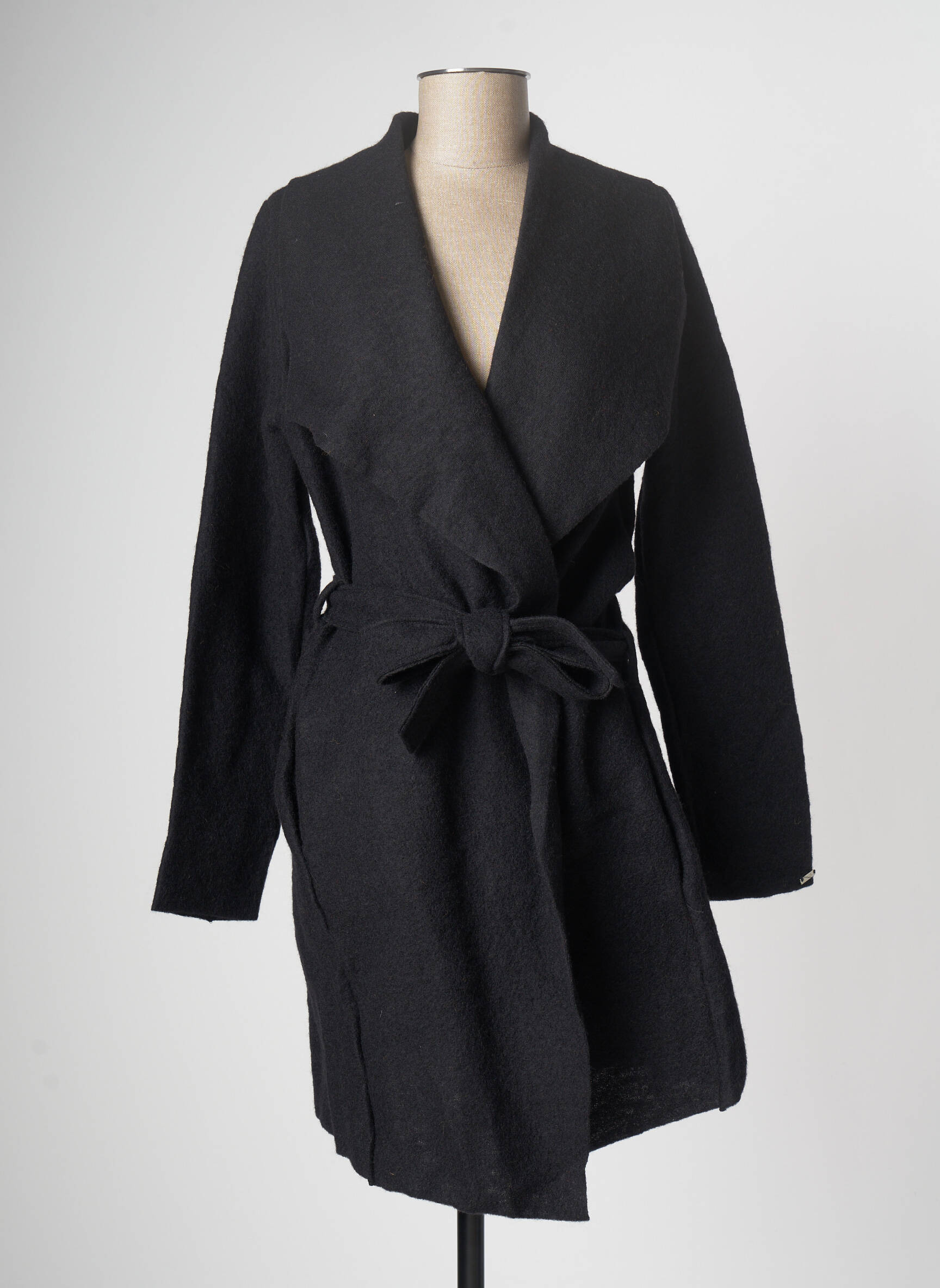 Maloka Manteaux Longs Femme couleur noir