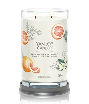 Yankee Candle White Spruce & Grapefruit Signature Large Tumbler Duftkerze-567 g