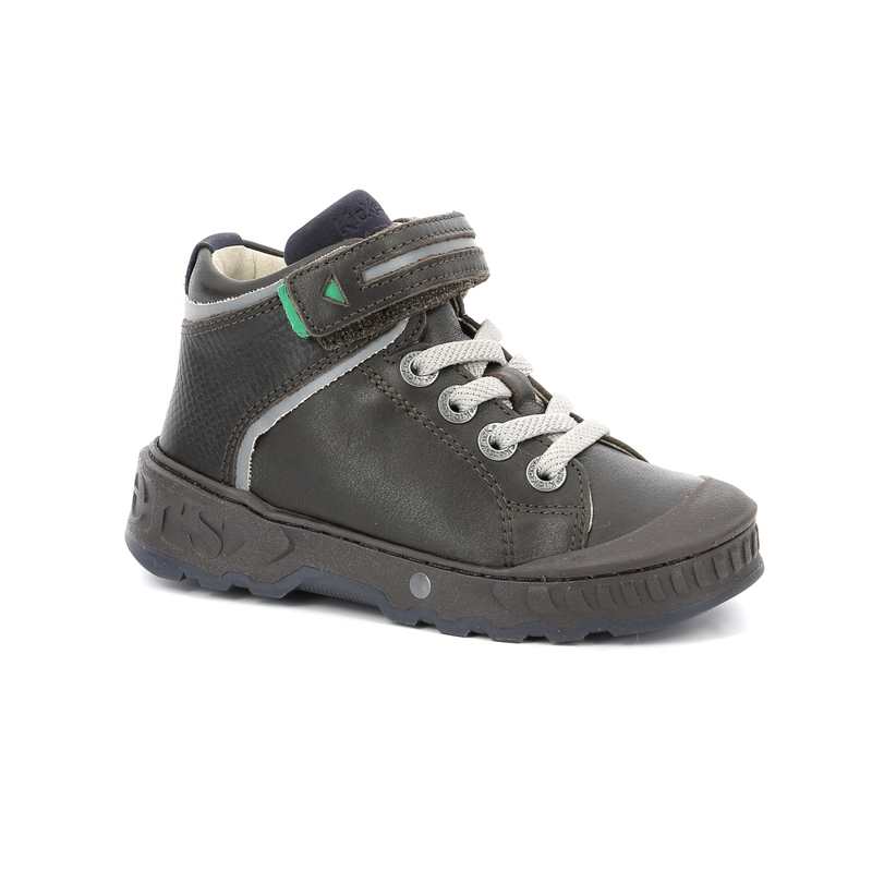 Sneakers hautes cuir Kick Teen