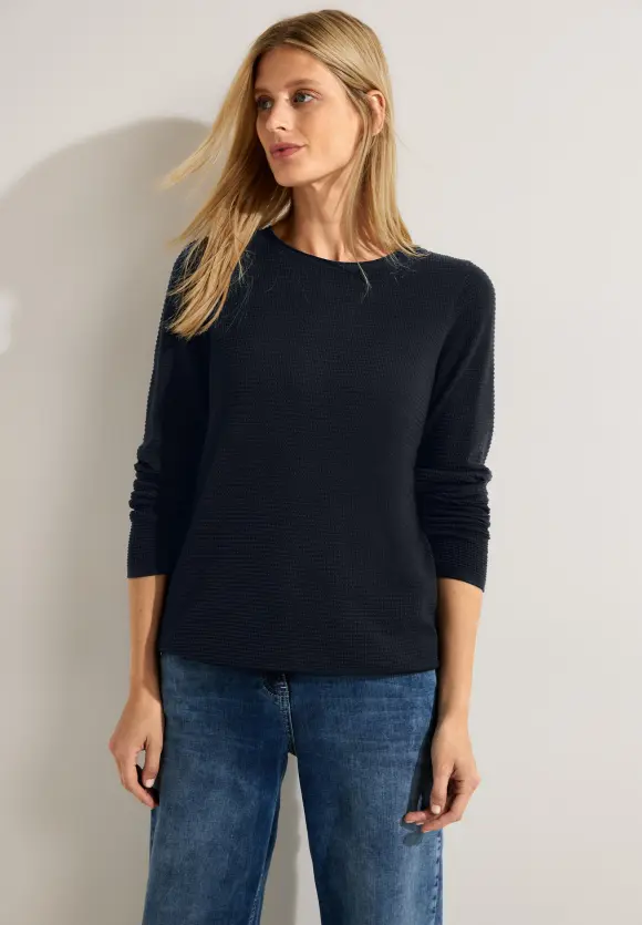 CECIL Pullover mit Struktur