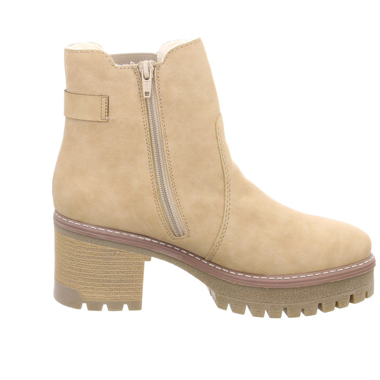 RIEKER Stiefeletten beige