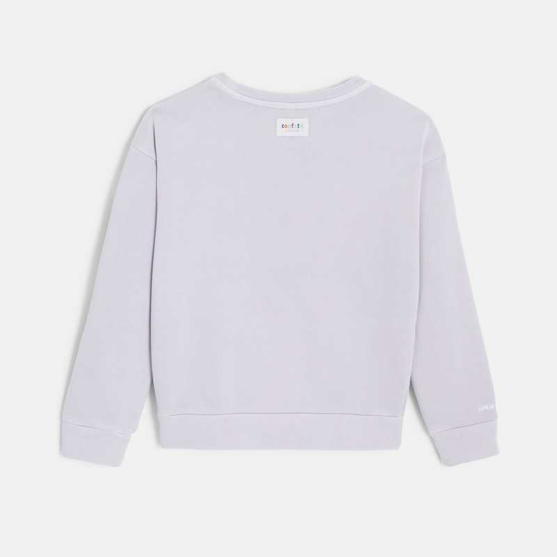 Sweat Lilas Confetti violet mixte