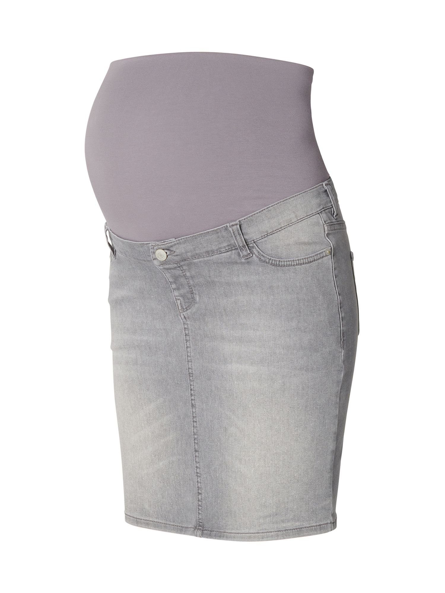 ESPRIT maternity Umstandsrock Jeansrock mit Überbauchbund