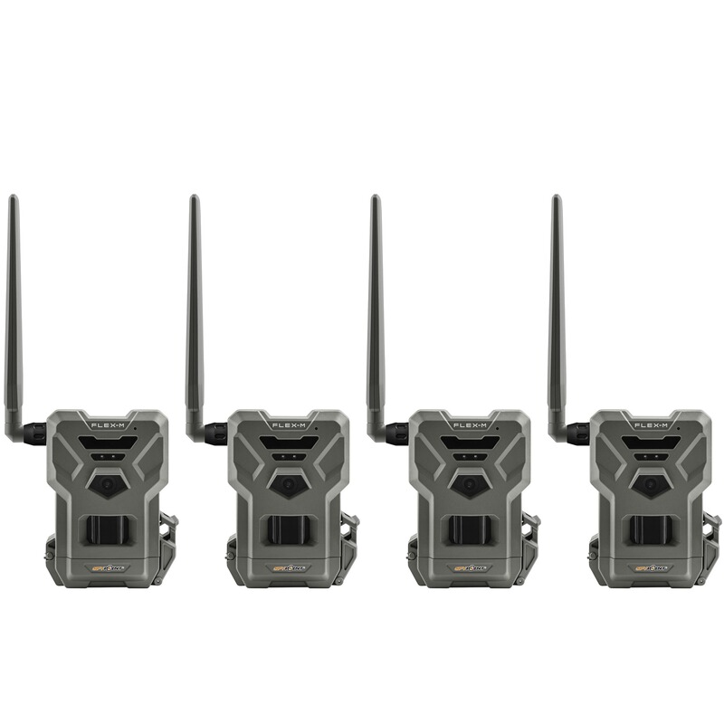 Spypoint Wildkamera Flex-M &ndash; 4er-Pack