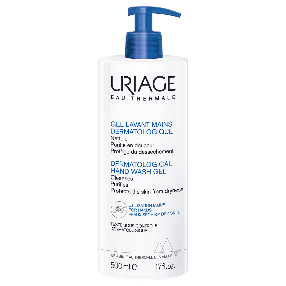 Uriage GEL LAVANT MAINS DERMATOLOGIQUE FP 500ML Gel Lavant Main