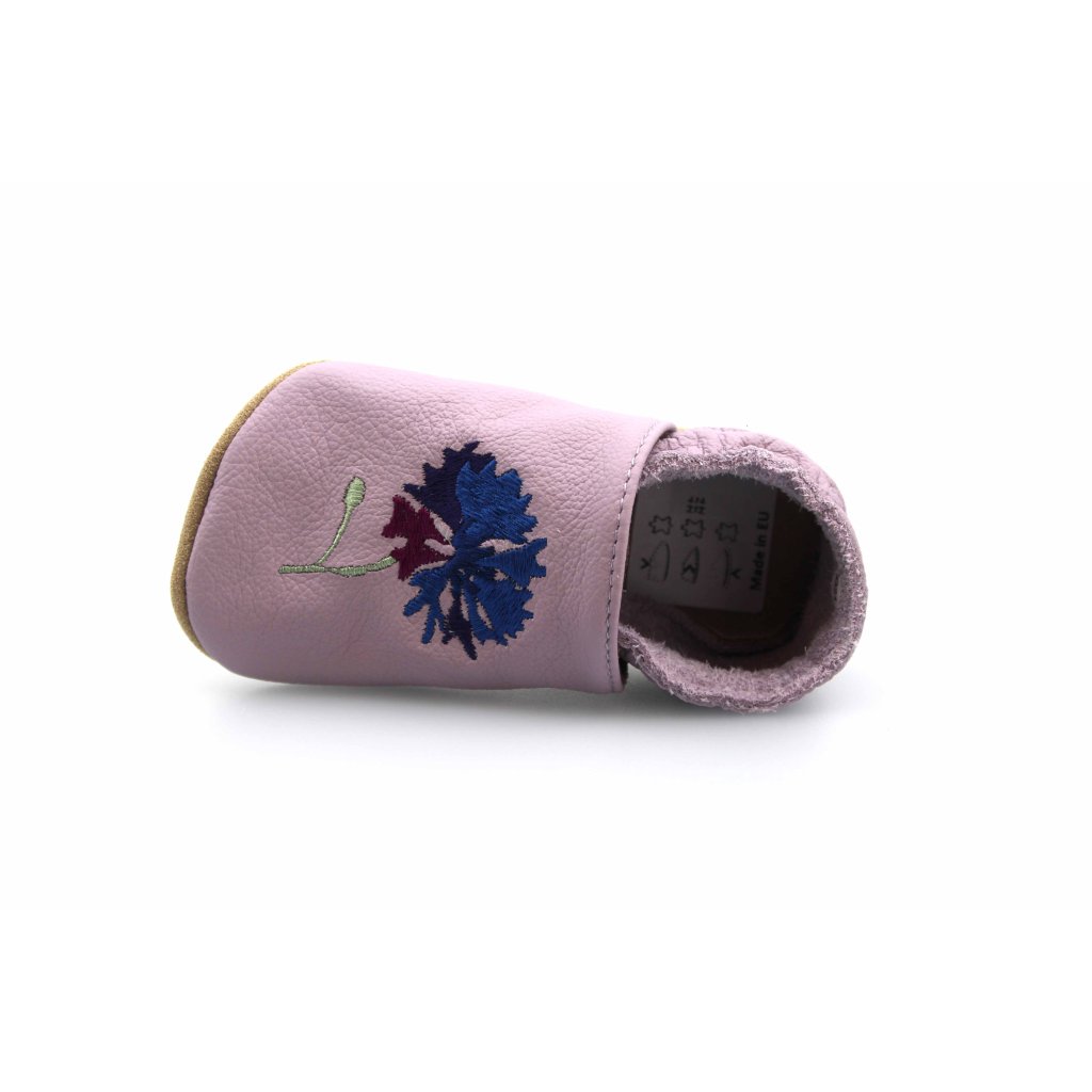 baBice Cornflowers rosa Krabbelschuhe