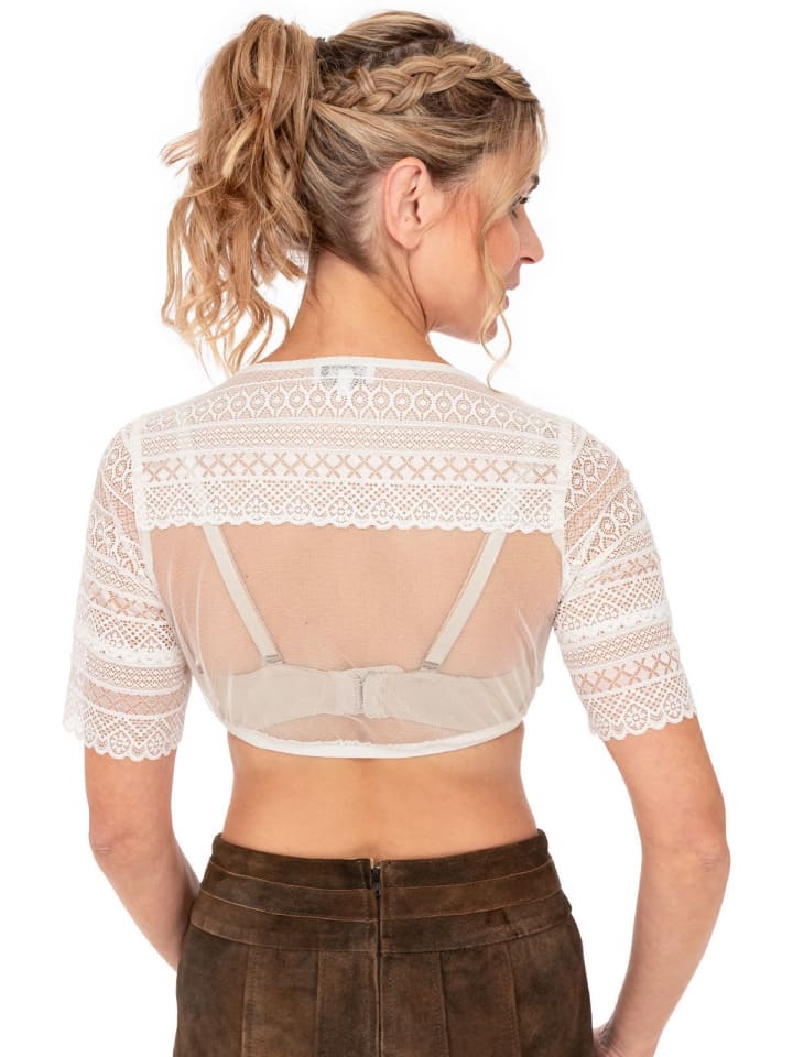 MarJo Dirndlbluse GESLAU in offwhite günstig kaufen