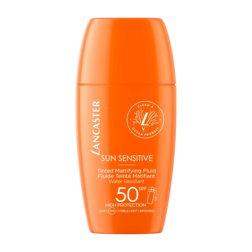Lancaster Lancaster Sun Sensitive Fluide Teinté &Matifiant SPF50 Fluide teinté 30ml