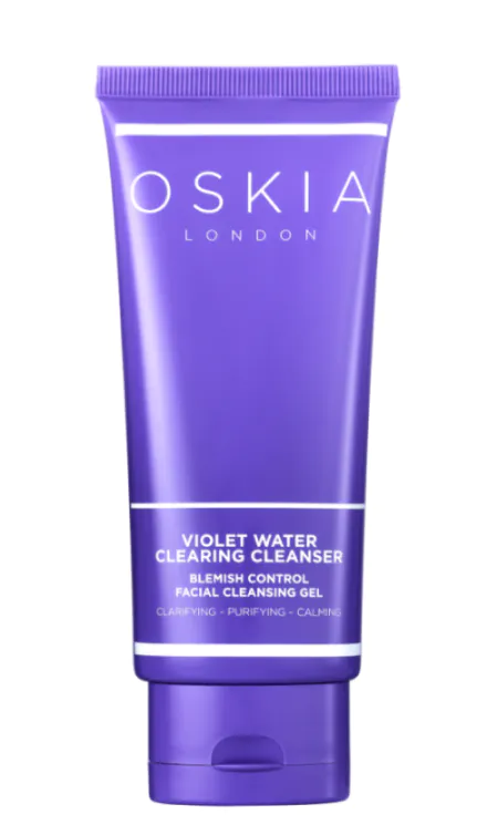 Oskia Violet vandenį valontis valiklis 100ml