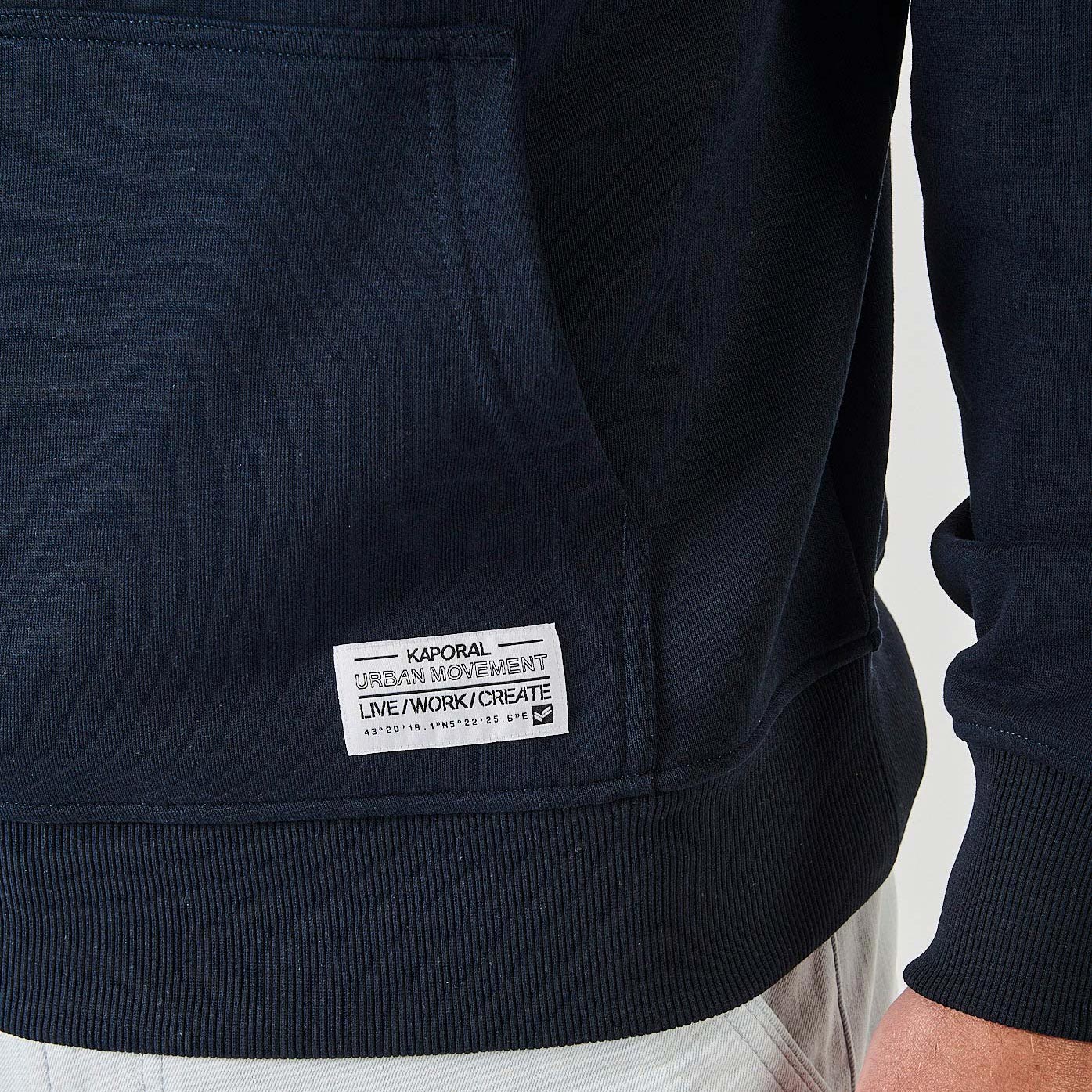 NOMAN  Sweat bleu homme 100% coton
