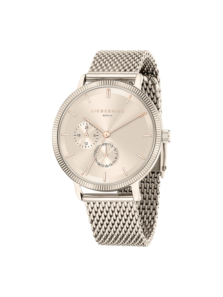 LIEBESKIND BERLIN Armbanduhr in frozen rosé günstig kaufen onesize