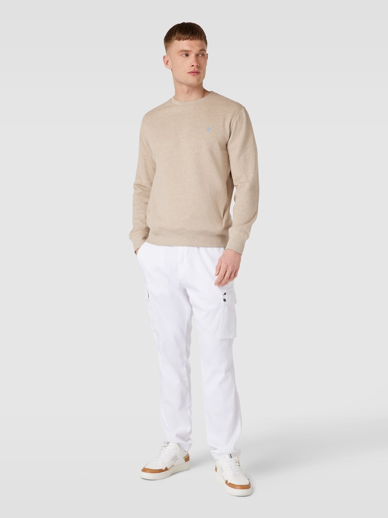 Hose mit Cargotaschen Modell 'Chile' in weiß