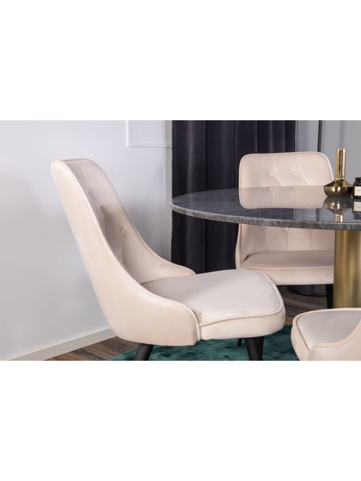 ebuy24 Essgruppe Estelle 17 (5-teilig) Beige 106 x 106 cm günstig kaufen onesize