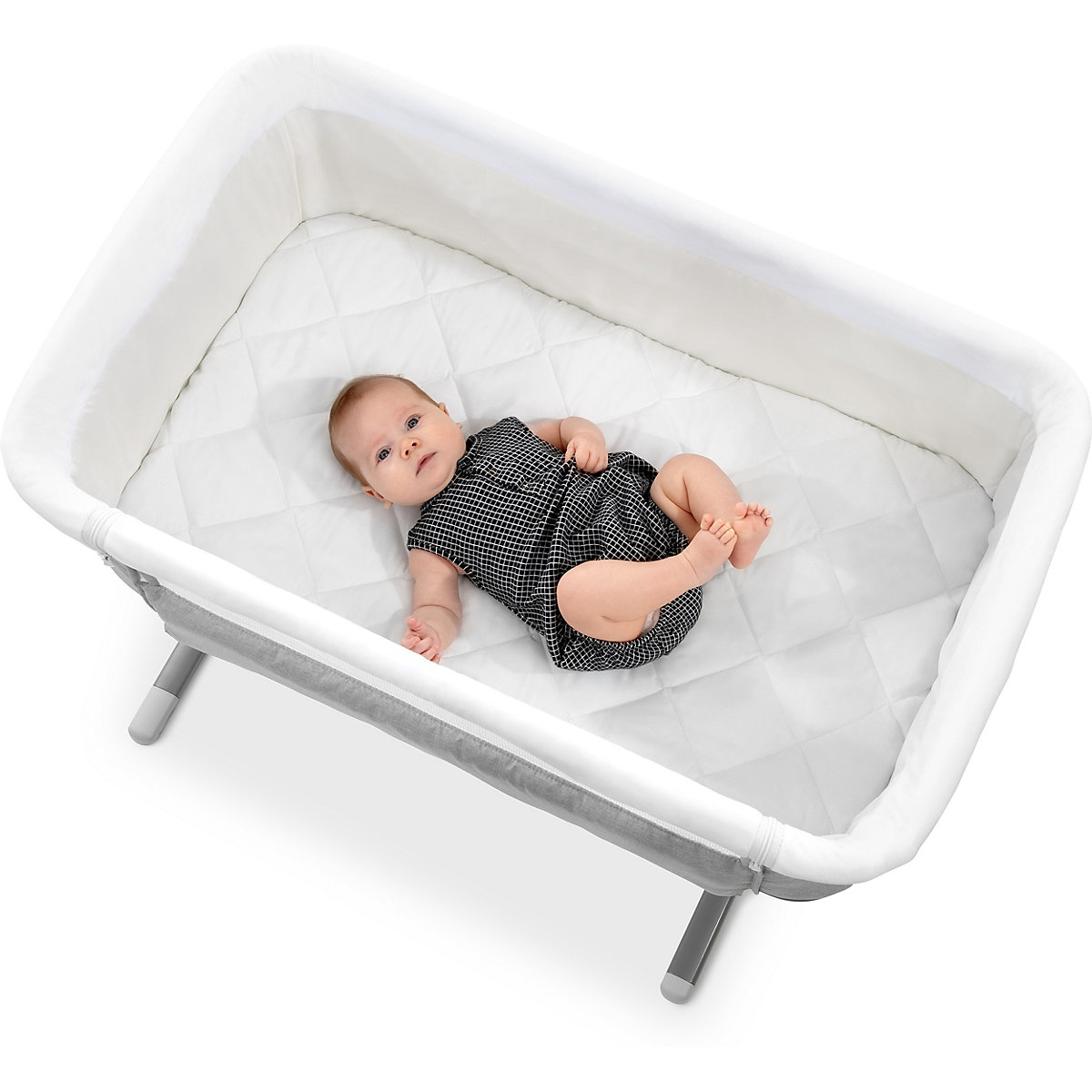 Spannbetttuch Bed Me 80x50, White
